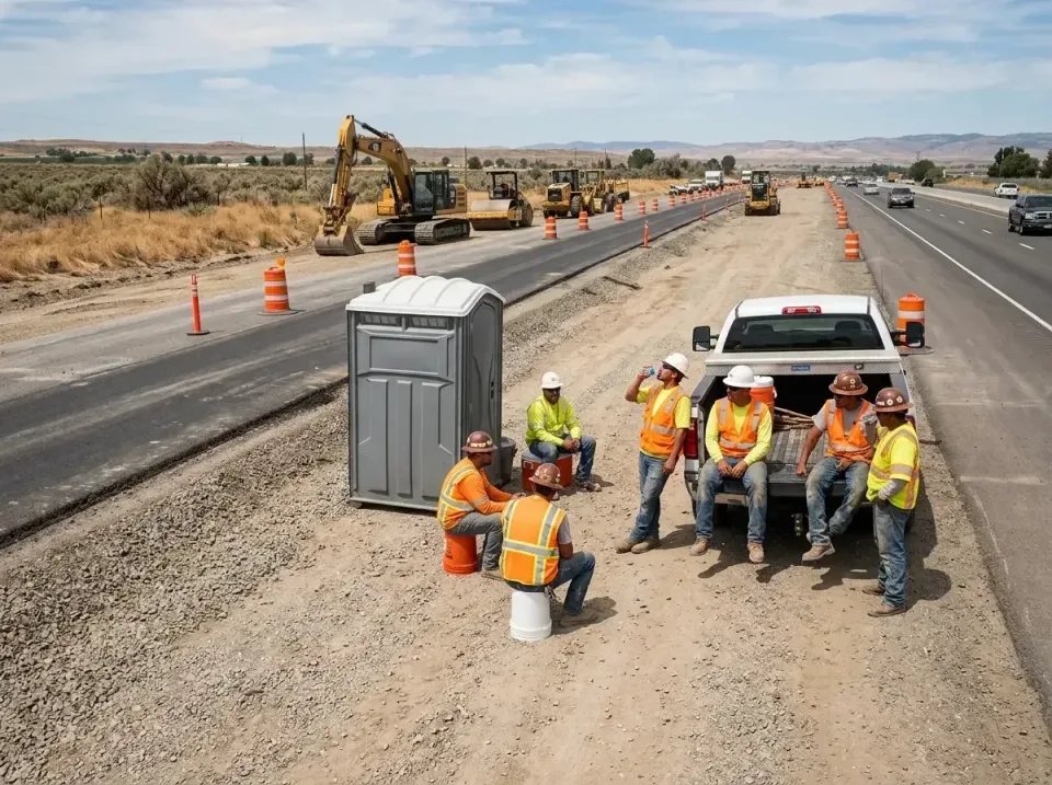 highway-road-construction-crew-007 — frequently asked questions, Porta Potty and Restroom Rentals in Waipio, HI